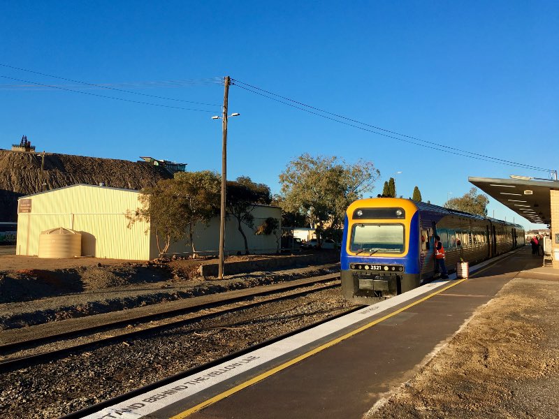 NSW TrainLink Xplorer train at Broken Hill