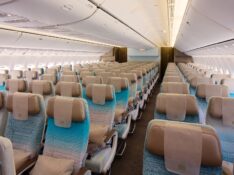 Emirates Boeing 777 Economy cabin