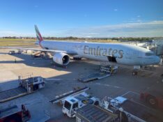 Emirates Boeing 777-300ER at Sydney Airport