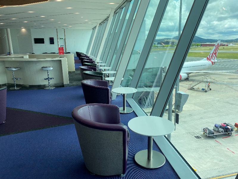 Virgin Australia Lounge in Canberra