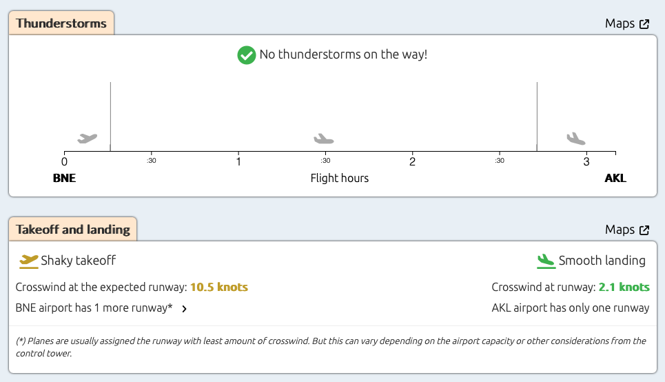 Turbli storm and landing information for QF119 on 6 September 2024