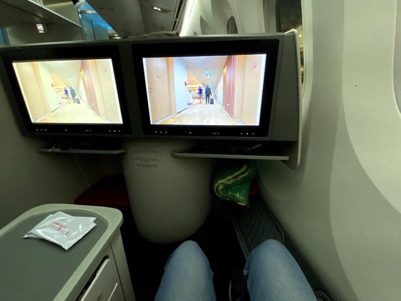 Legroom in Ethiopian Airlines 787 Cloud Nine
