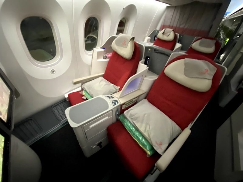 Ethiopian Airlines Boeing 787-8 Business Class seats