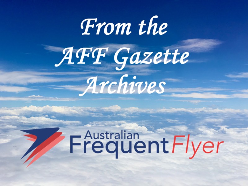 From the AFF Gazette archives