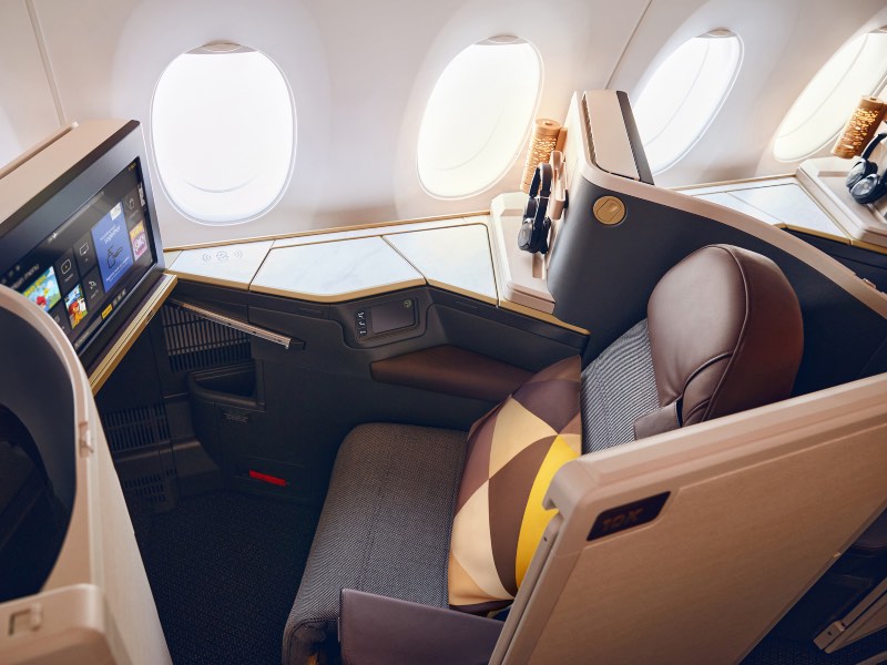 Etihad Airways A350 Business Class