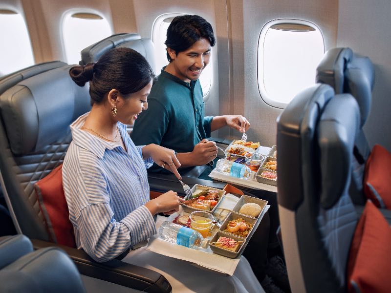 Singapore Airlines Premium Economy special meals