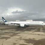 Cathay Pacific A350-1000 at Sydney Airport