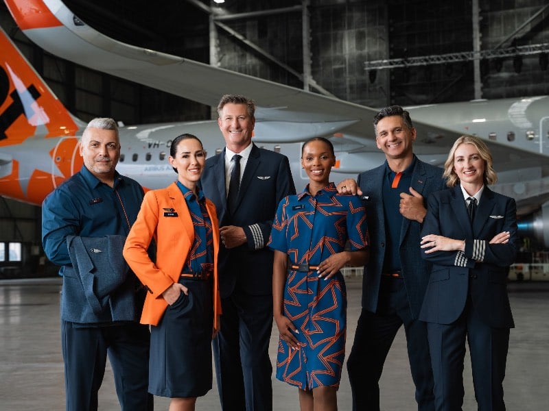 Jetstar's new 2024 pilot and cabin crew uniforms