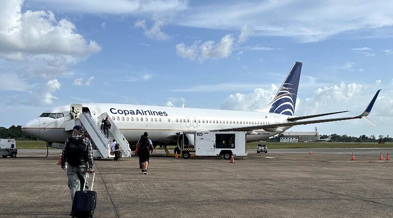 Copa Airlines Boeing 737-800 in Paramaribo
