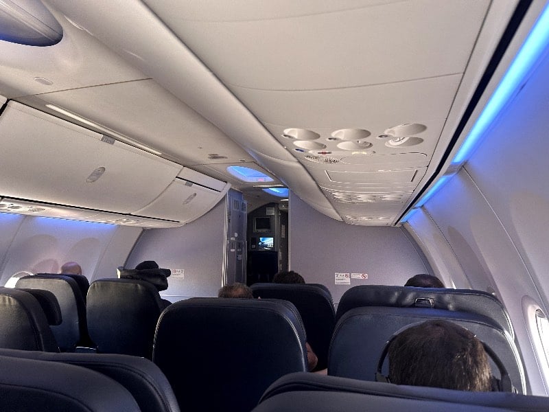 Copa Airlines Boeing 737-800 Business Class cabin