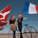 Qantas is launching flights to Paris, France.