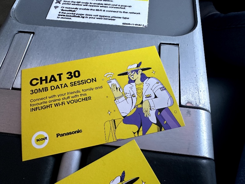 Scoot Chat 30 Wi-Fi vouchers