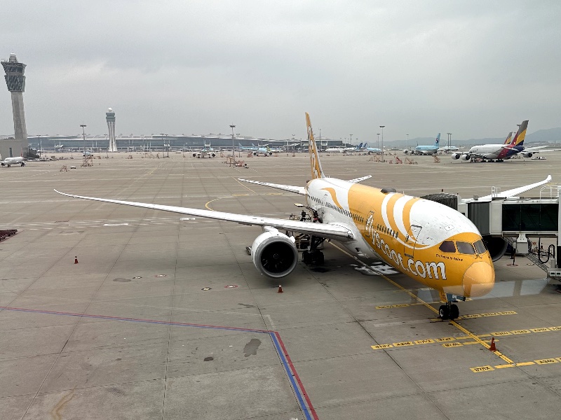 Scoot Boeing 787-8 Dreamliner at ICN