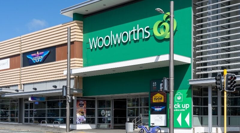 Woolworths store in Wellington, New Zealand