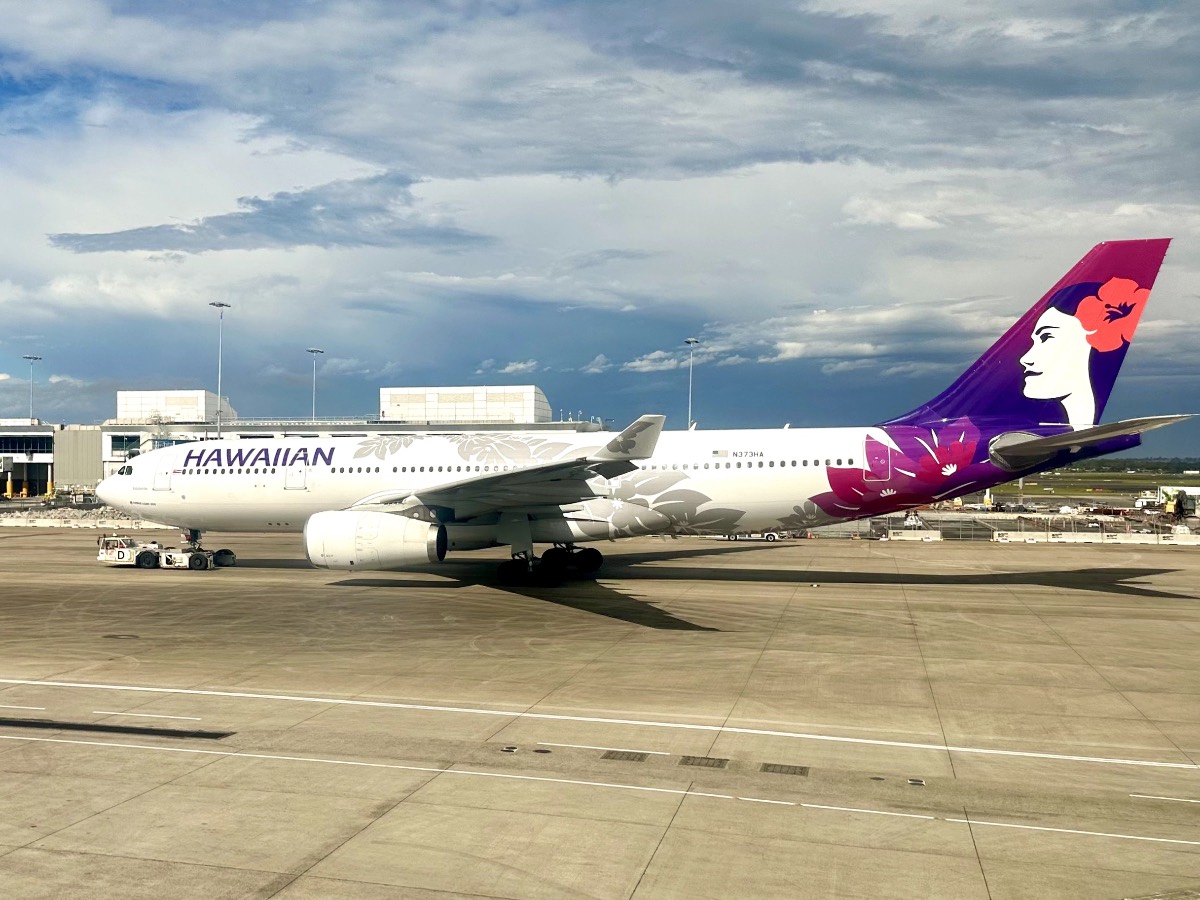 Hawaiian Airlines A330 at Sydney Airport