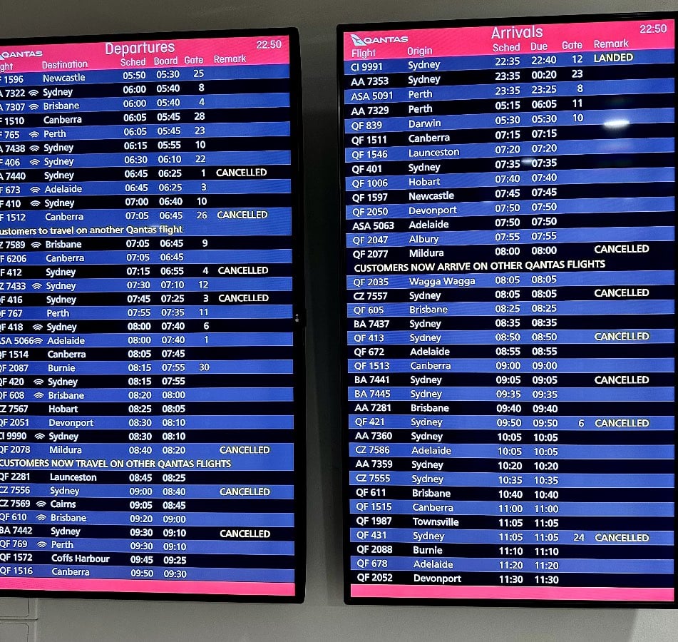 Too many domestic flights are getting routinely cancelled