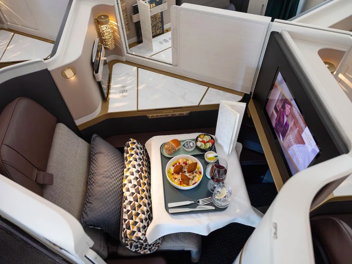 Etihad's new Boeing 787-9 Business Class