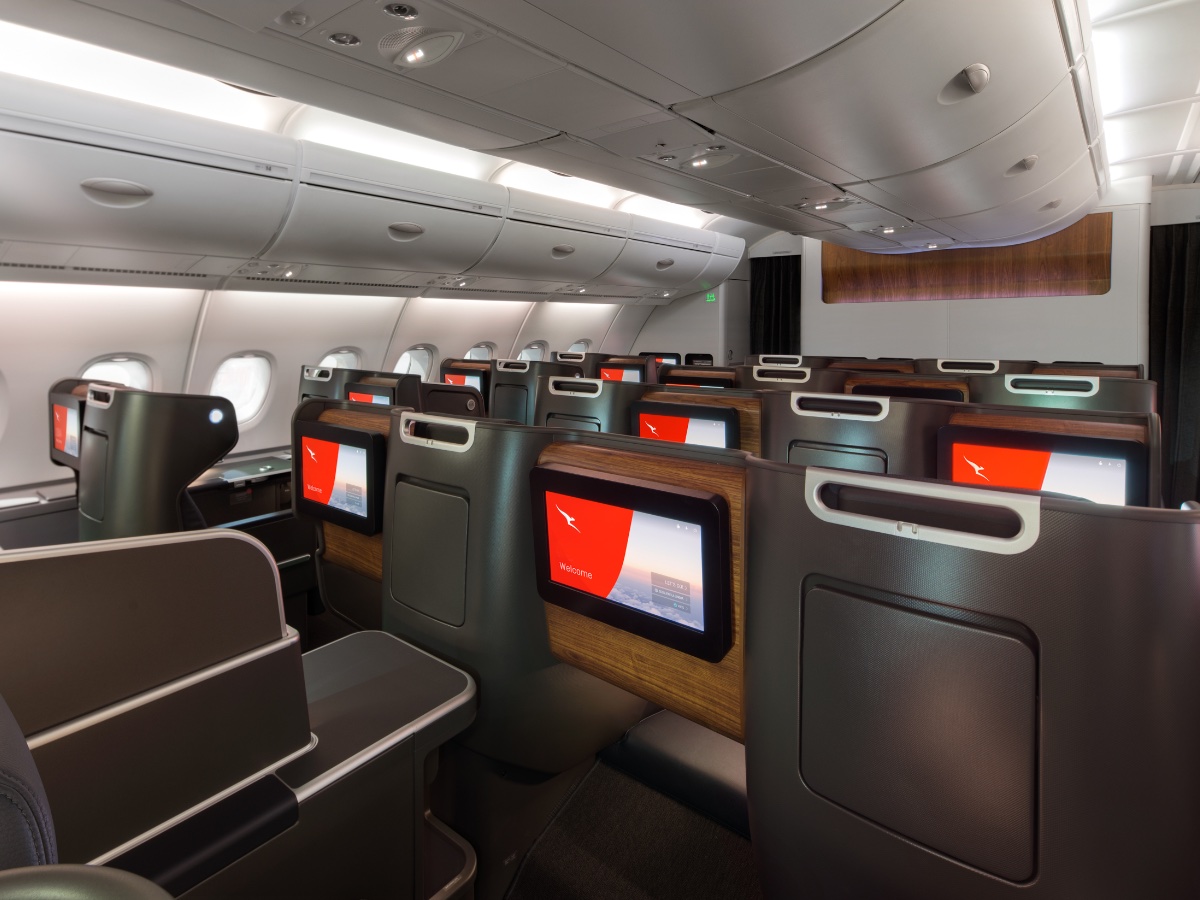 Qantas A380 Business Class