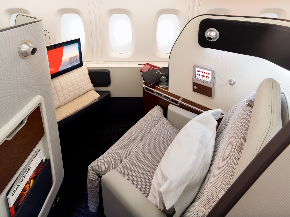 Qantas Airbus A380 First Class