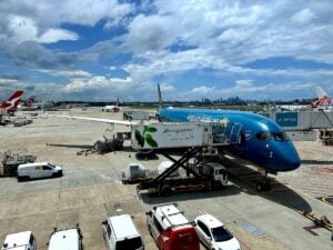 Vietnam Airlines A350 at Sydney Airport