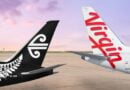 Virgin Australia 737 and Air New Zealand 787 tails