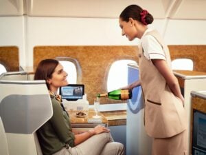 Emirates A380 Business Class