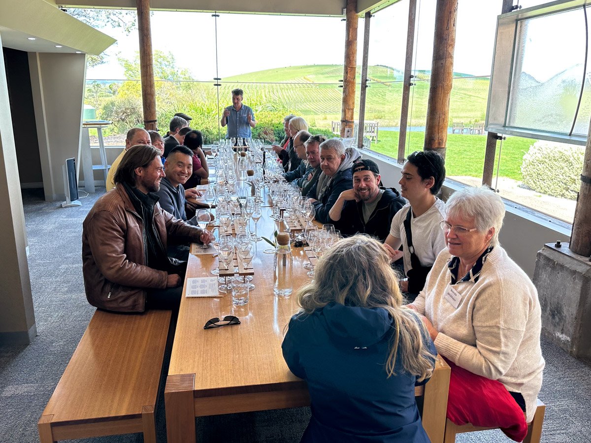 AFF winery tour in Launceston