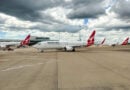 Qantas Boeing 737-800s at Brisbane Airport