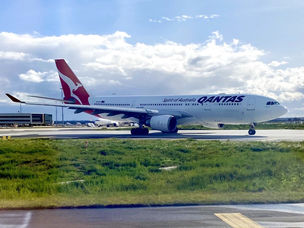 Qantas A330-200 at Melbourne Airport