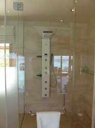 Premier Over Water Villa - Shower.JPG