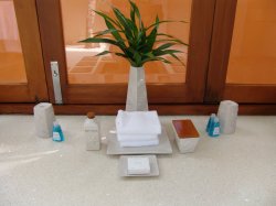 Deluxe Beach Villa - Powder room toiletries.JPG