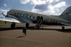 Bernard arriving home September 1958.jpg