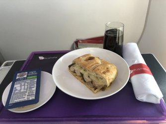 VA OOL-SYD afternoon tea (chicken panini).JPG