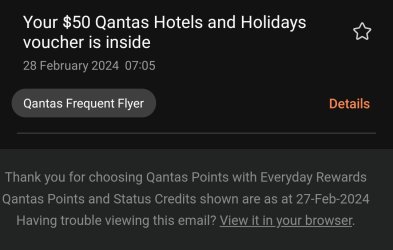 $50 hotel voucher