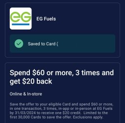 EG Fuel offer