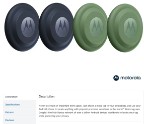 Screenshot 2024-12-21 at 17-02-39 Motorola moto tag 4-Pack Bluetooth Tracker Harvey Norman.png