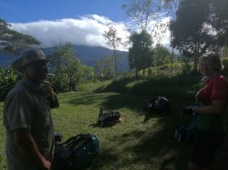 160 - Looking back to Mt Bellamy, from where we had just trekked.jpg