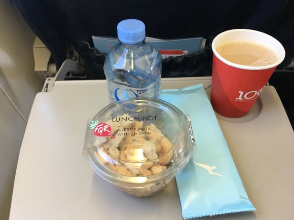 Refreshment served on QF1419